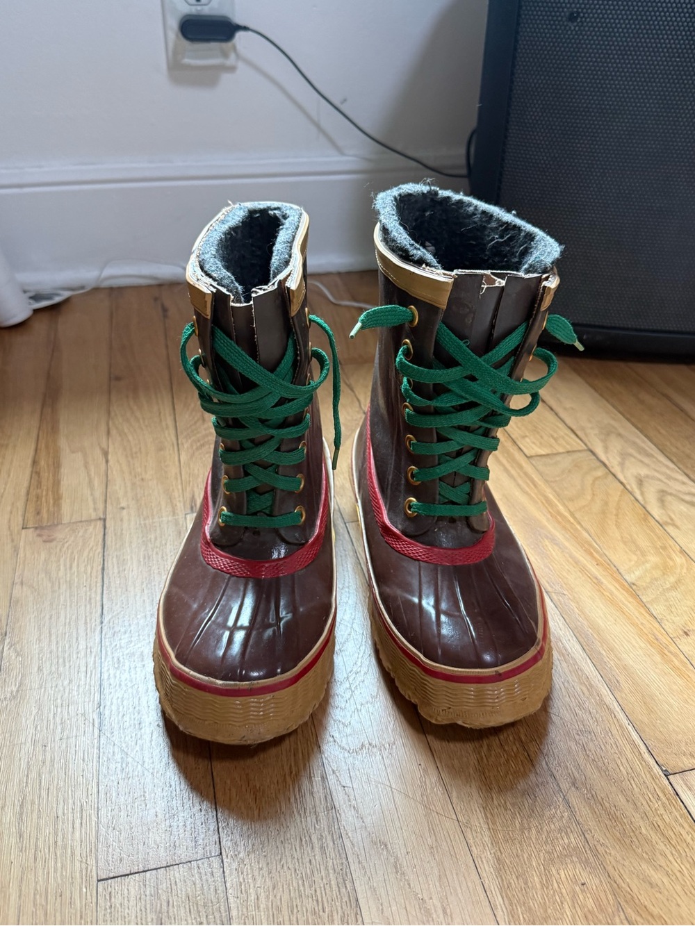 Vintage Waterproof Wool Lined Boots